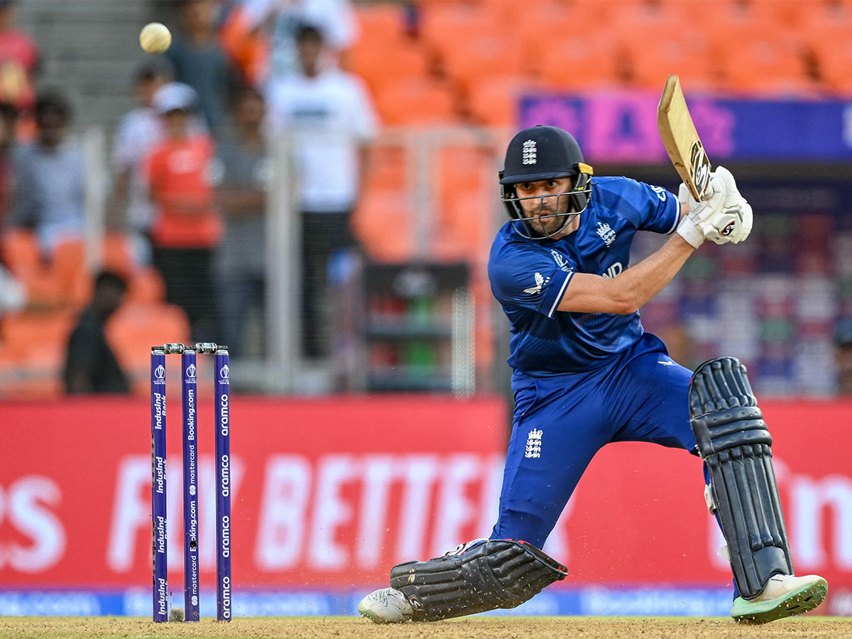 England and New Zealand at the Narendra Modi Stadium in Ahmedabad - Sakshi17