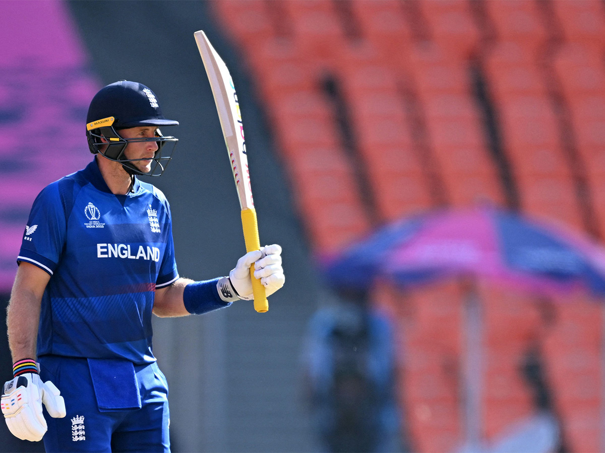 England and New Zealand at the Narendra Modi Stadium in Ahmedabad - Sakshi18