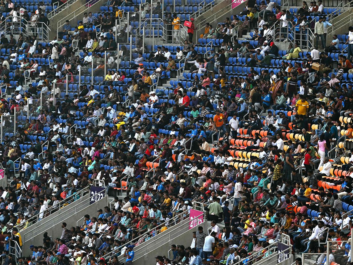 England and New Zealand at the Narendra Modi Stadium in Ahmedabad - Sakshi5