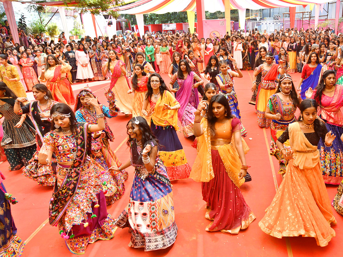 Mini Navaratri Celebrations in Villa Marie College Photos - Sakshi1