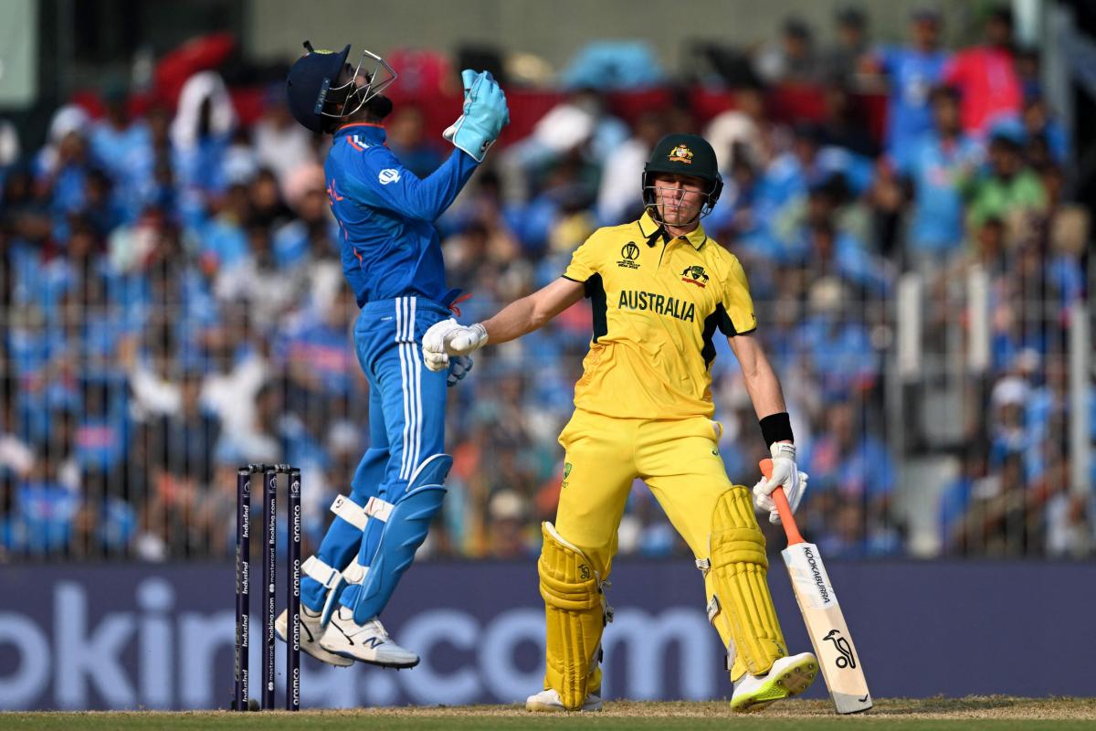 CWC 2023 Ind vs Aus: Australia All Out For 199 Against India Photos - Sakshi37