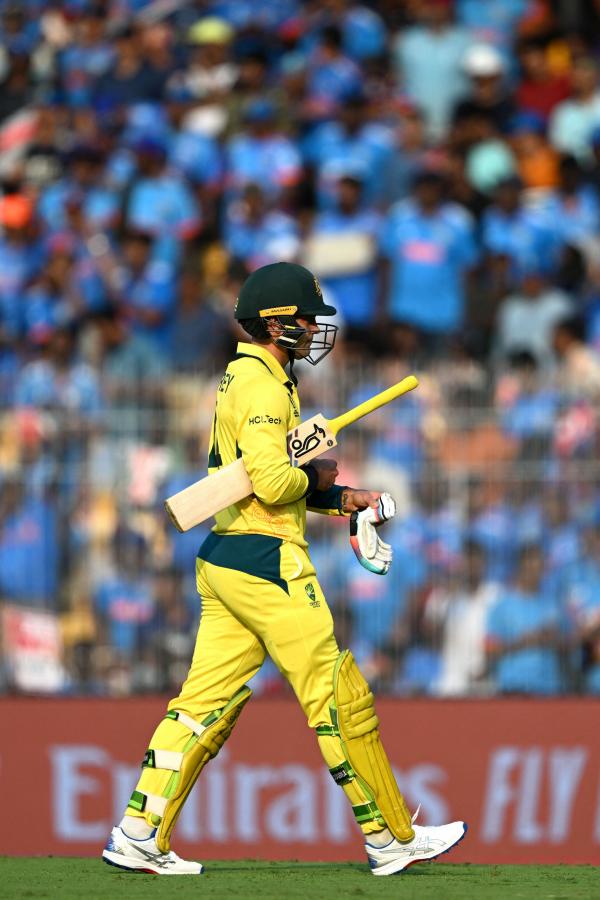 CWC 2023 Ind vs Aus: Australia All Out For 199 Against India Photos - Sakshi41