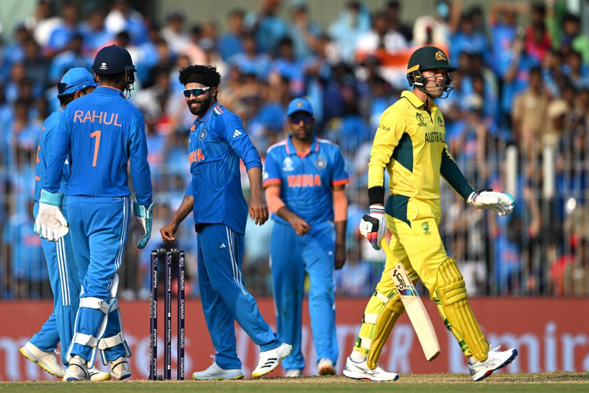 CWC 2023 Ind vs Aus: Australia All Out For 199 Against India Photos - Sakshi42