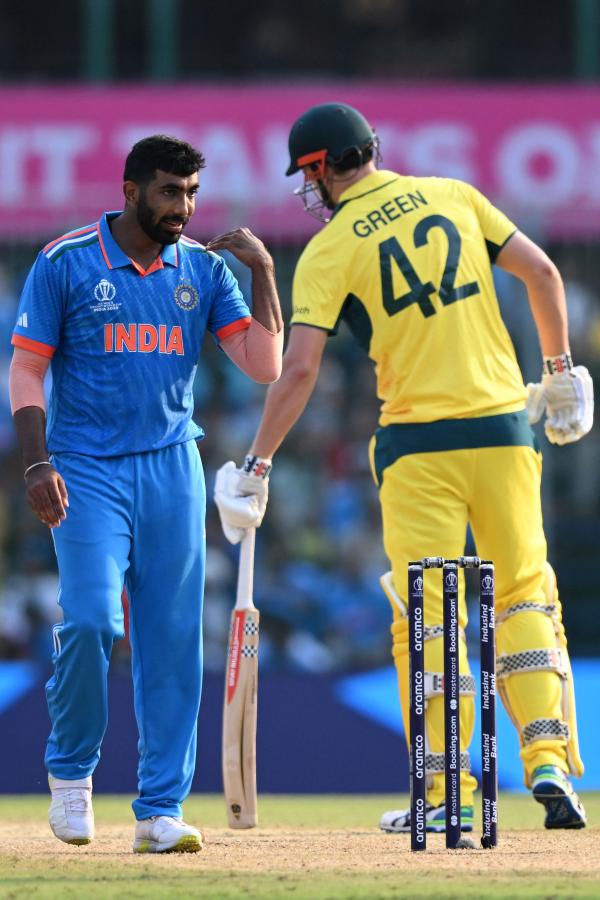 CWC 2023 Ind vs Aus: Australia All Out For 199 Against India Photos - Sakshi30