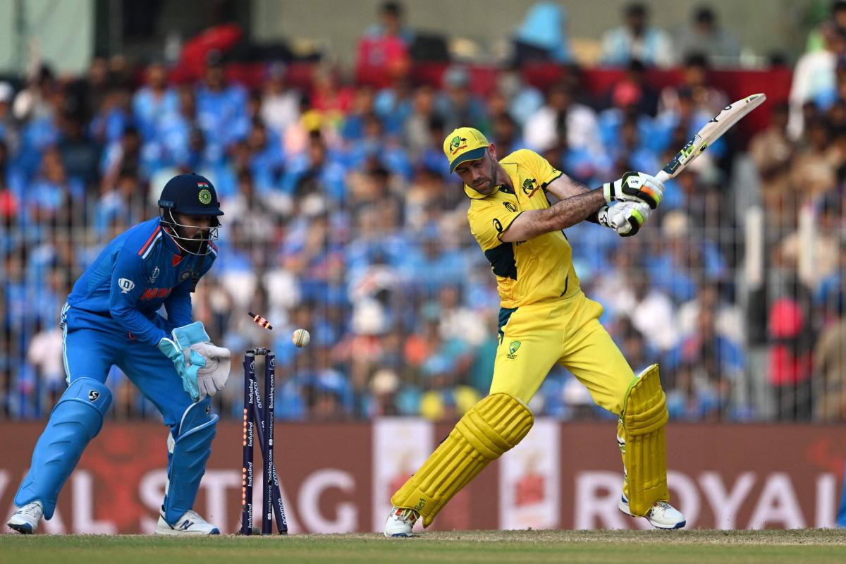 CWC 2023 Ind vs Aus: Australia All Out For 199 Against India Photos - Sakshi20