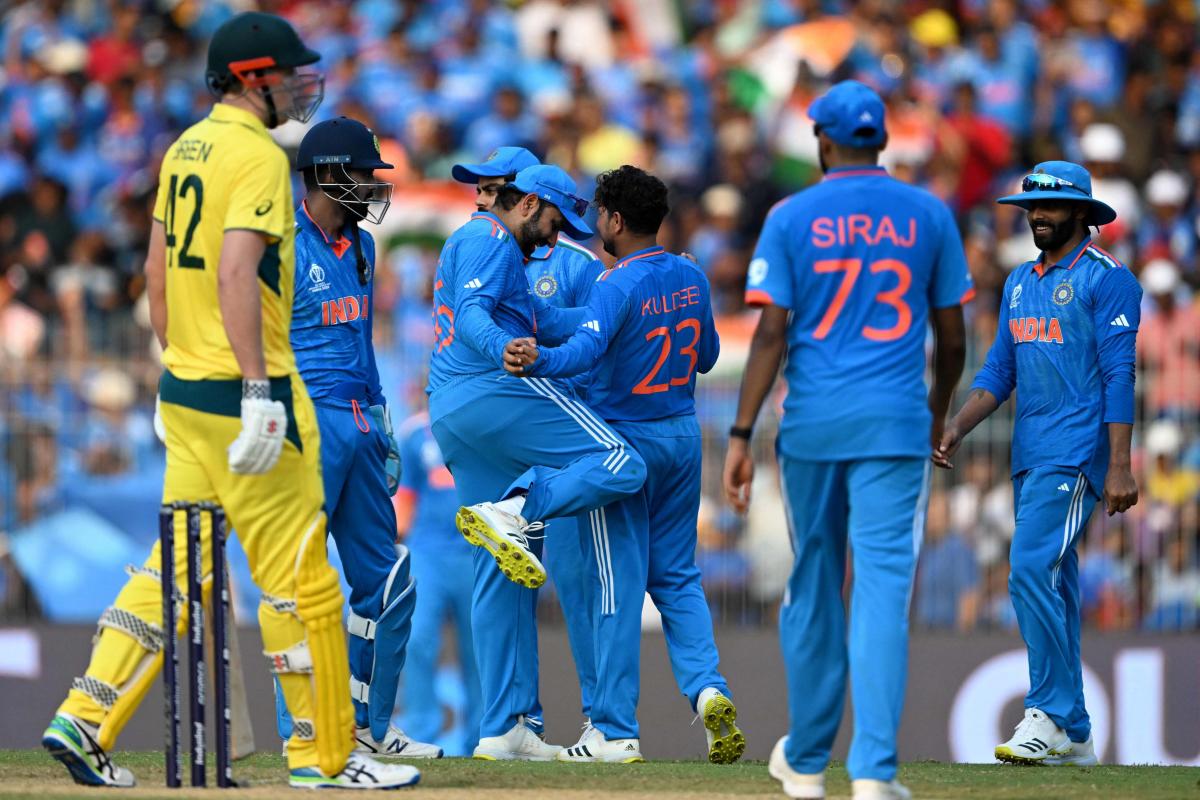 CWC 2023 Ind vs Aus: Australia All Out For 199 Against India Photos - Sakshi21