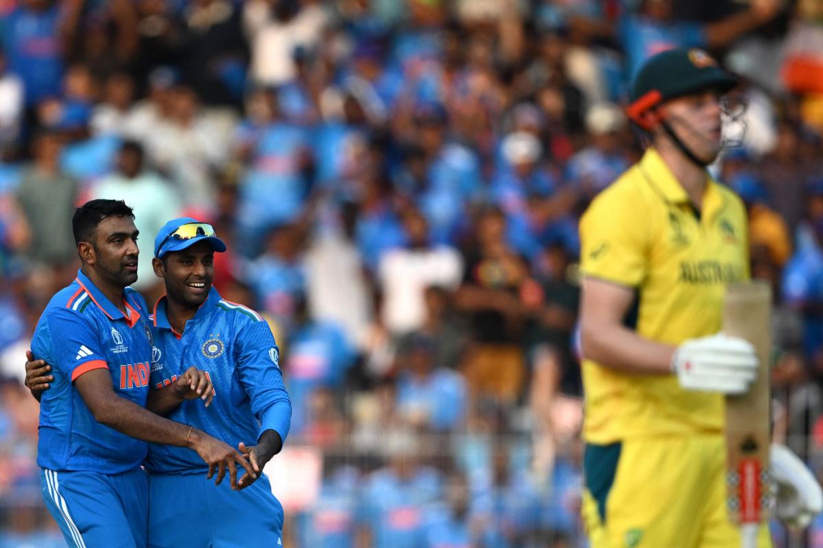 CWC 2023 Ind vs Aus: Australia All Out For 199 Against India Photos - Sakshi4