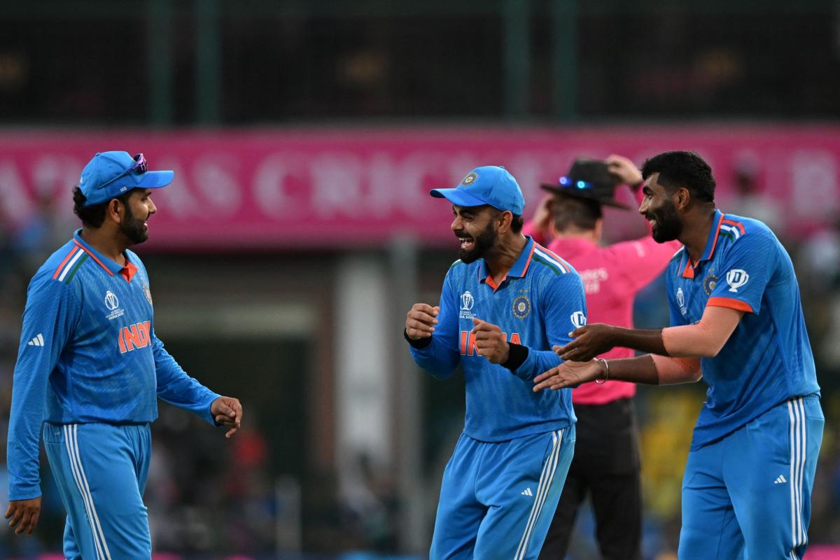 CWC 2023 Ind vs Aus: Australia All Out For 199 Against India Photos - Sakshi12