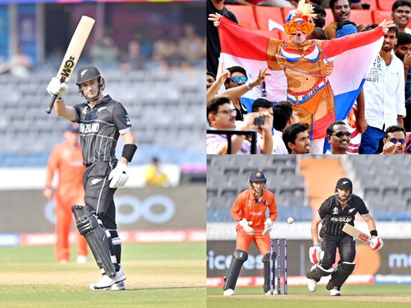 WC 2023: New Zealand vs Netherlands in Uppal Photos - Sakshi1