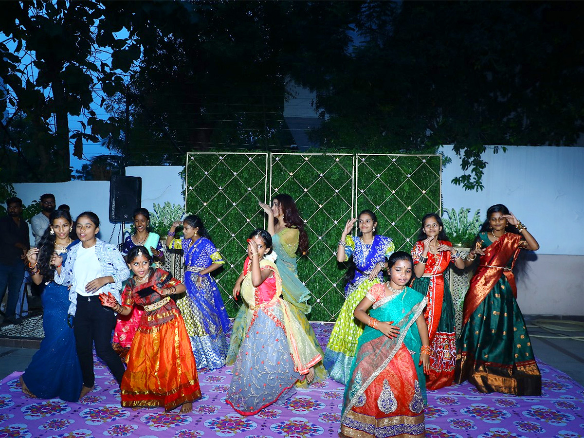 Manchu Lakshmi Celebrates Diwali Celebrations With Government School Kids - Sakshi12