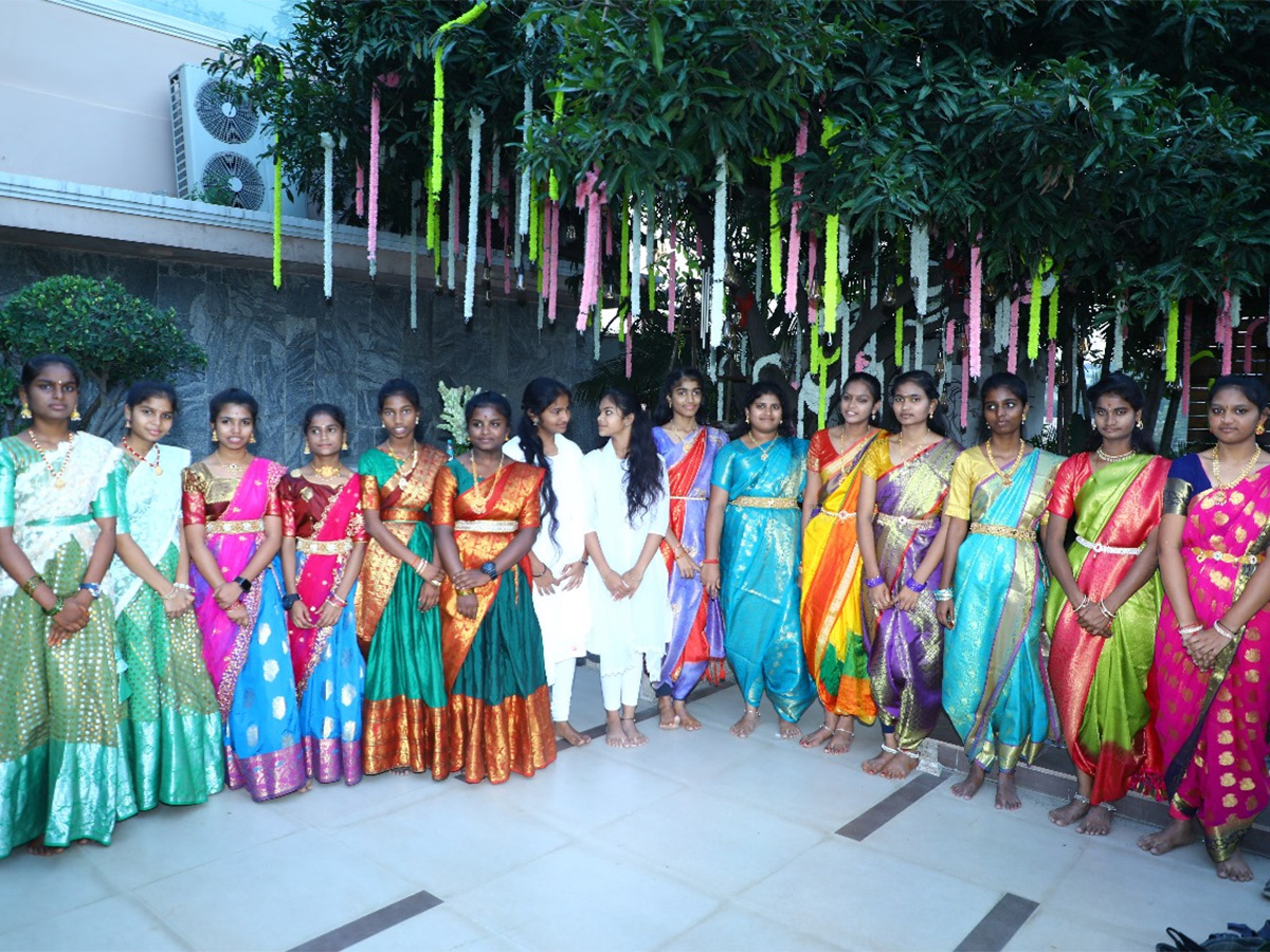 Manchu Lakshmi Celebrates Diwali Celebrations With Government School Kids - Sakshi19