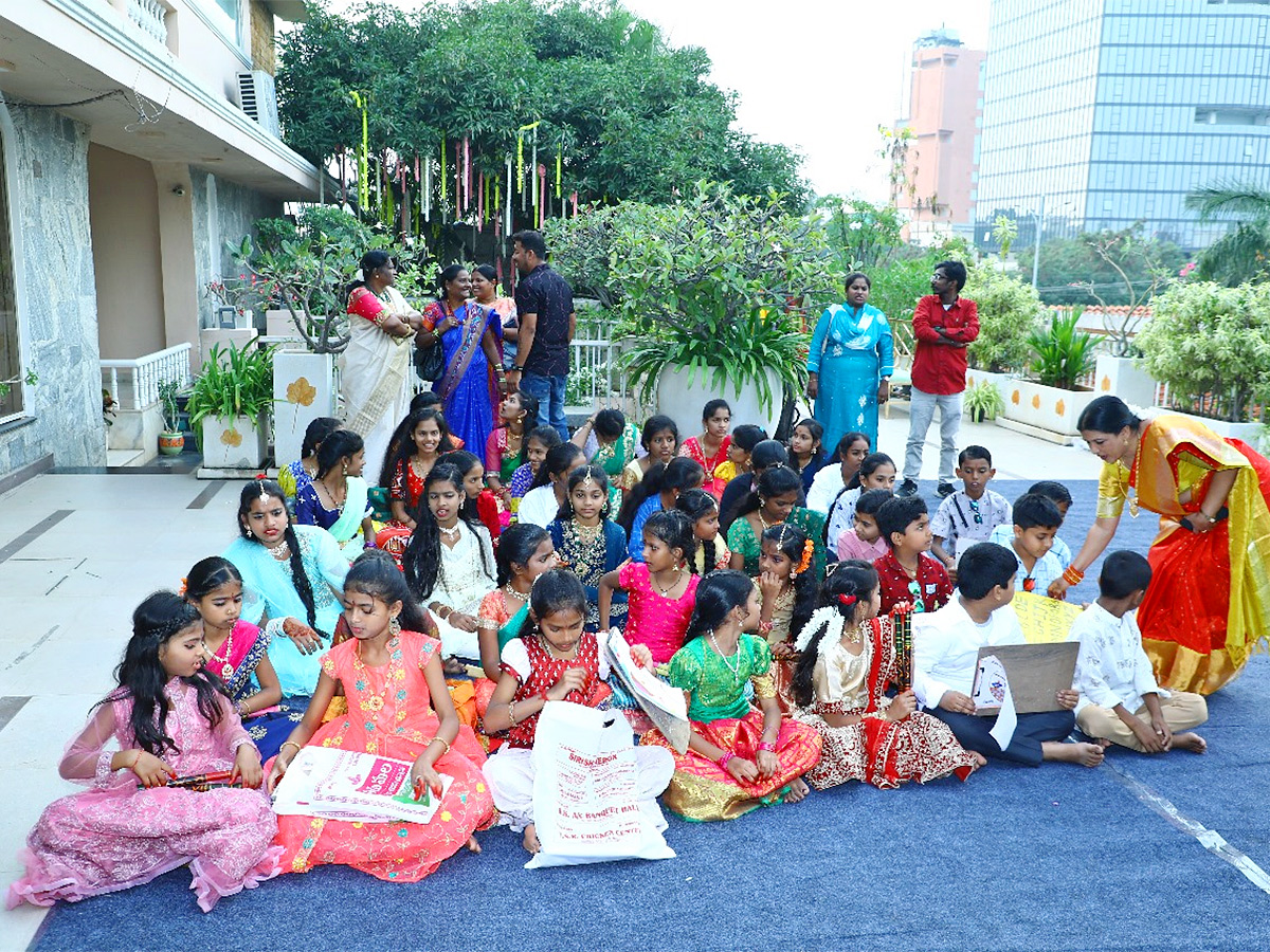 Manchu Lakshmi Celebrates Diwali Celebrations With Government School Kids - Sakshi9