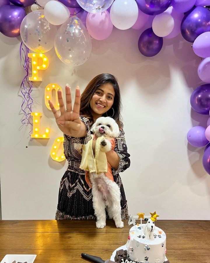 Actress Anjali Pet Dog Polo Birthday Celebration HD Photo Gallery - Sakshi3