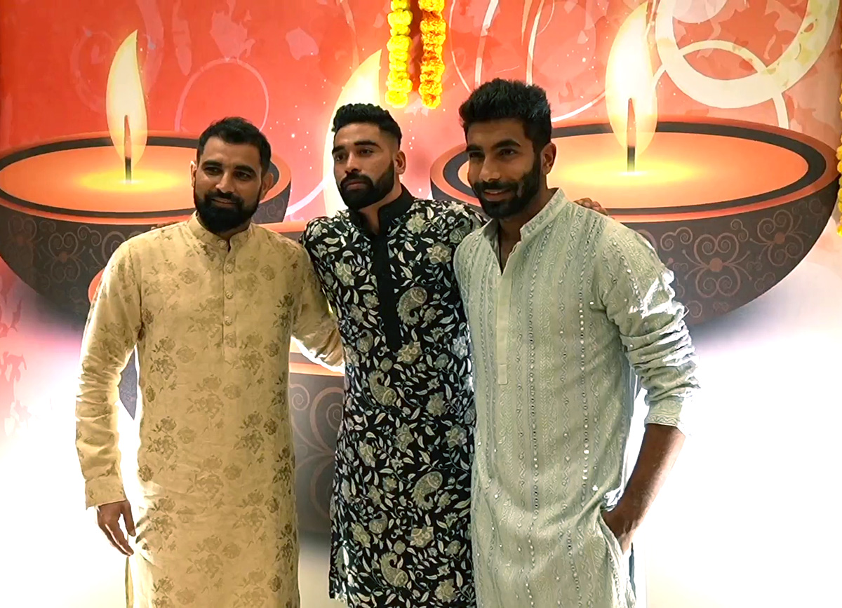 team india celebrates diwali Pics - Sakshi5