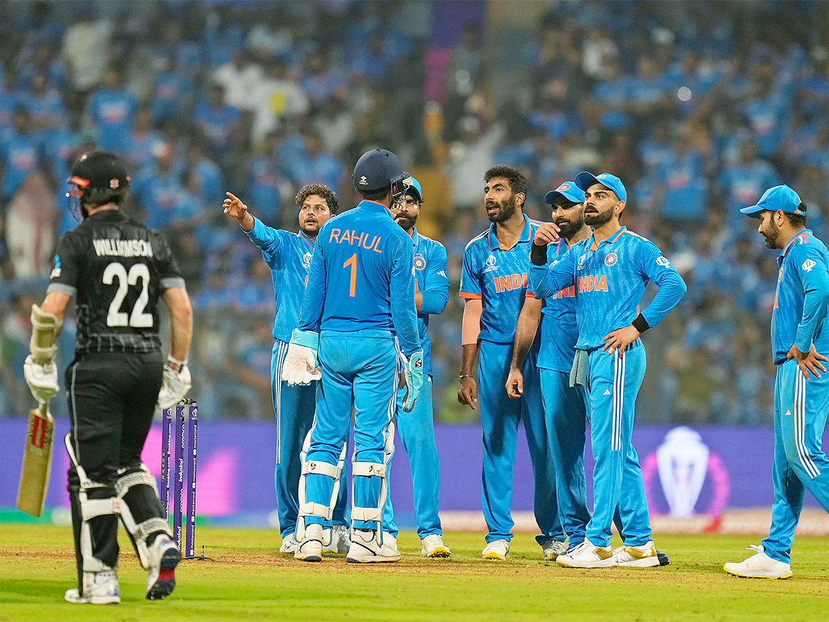 Cricket World Cup first semifinal match between India and New Zealand  - Sakshi17