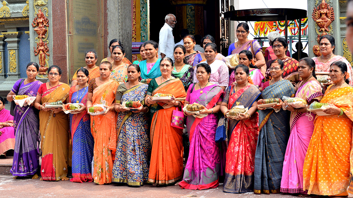 Gajula Mahotsava For Durgamma In Indrakiladri - Sakshi7