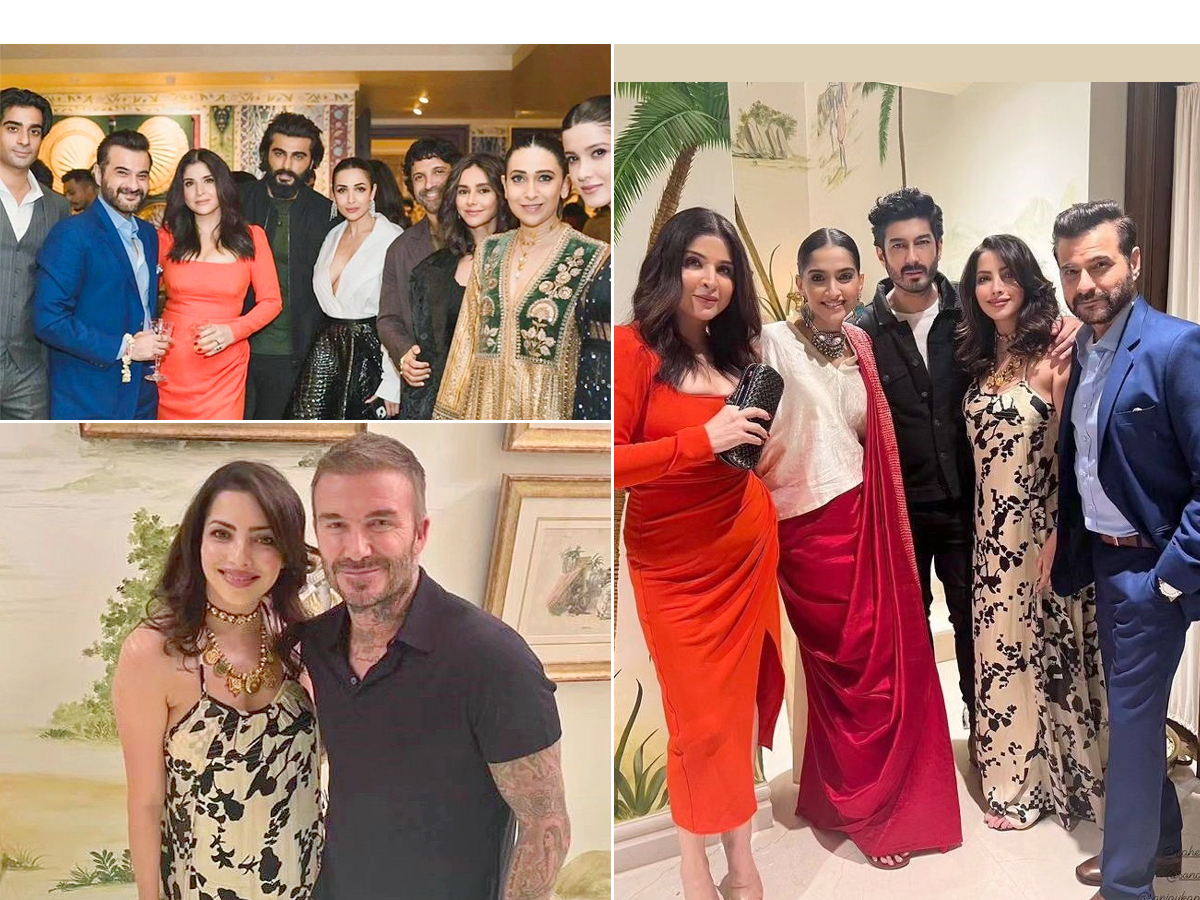 Sonam Kapoor And Anand Ahuja Host A Welcome Party For David Beckham photos - Sakshi1