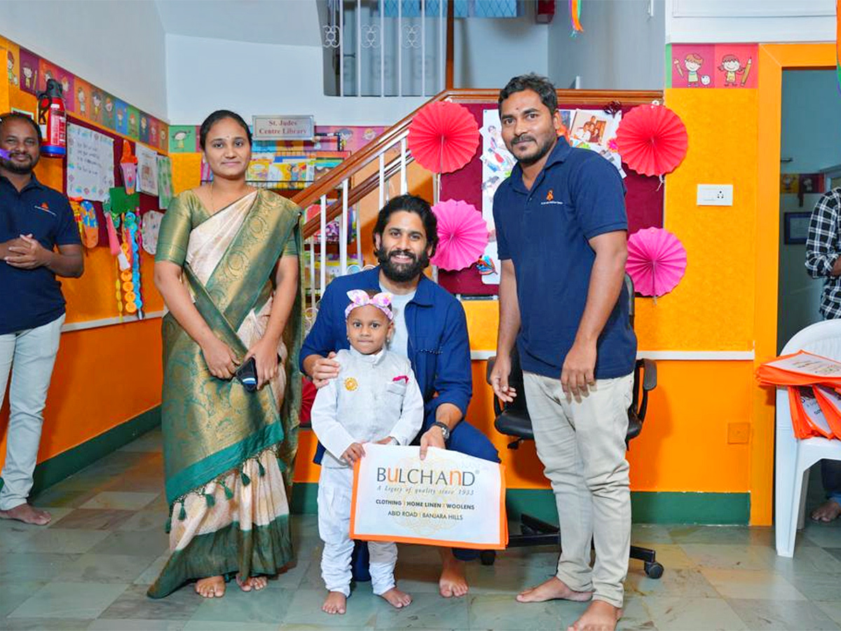 Naga Chaitanya Delights Cancer Patients HD Photo Gallery - Sakshi4