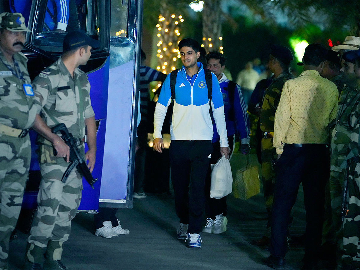 Team India arrival at the Sardar Vallabhbhai Patel International Airport - Sakshi10