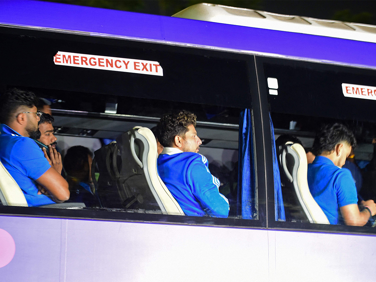 Team India arrival at the Sardar Vallabhbhai Patel International Airport - Sakshi12