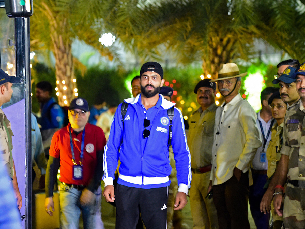 Team India arrival at the Sardar Vallabhbhai Patel International Airport - Sakshi14