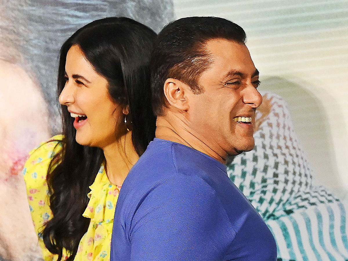 Bollywood actors Katrina Kaif and Salman Khan attend Tiger 3 Movie - Sakshi3