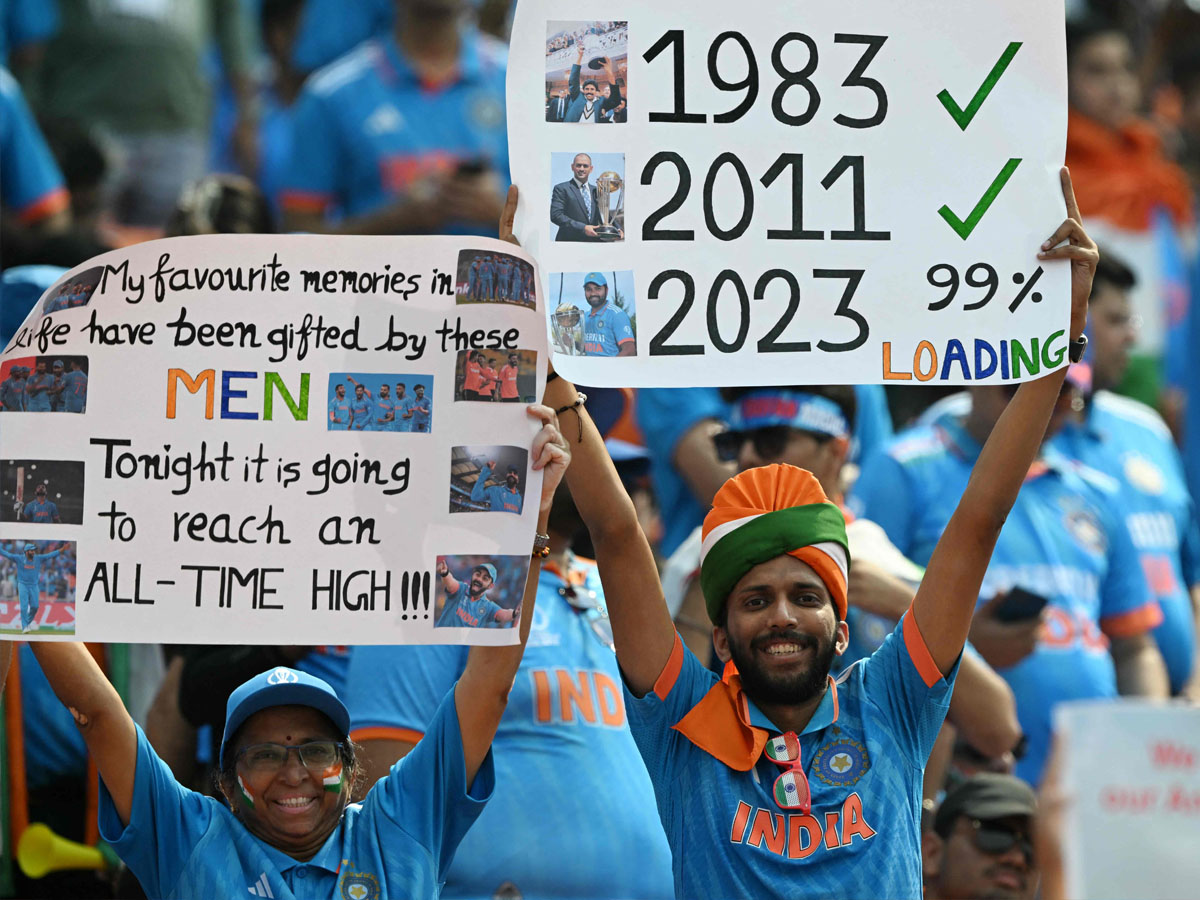 CWC 2023 Final Ind vs Aus Final Match Crowd at Narendra Modi Stadium HD Photos - Sakshi3