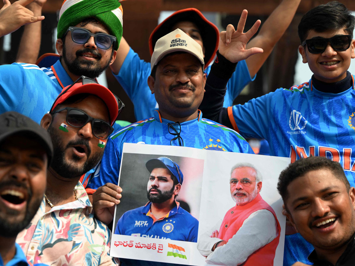 CWC 2023 Final Ind vs Aus Final Match Crowd at Narendra Modi Stadium HD Photos - Sakshi6