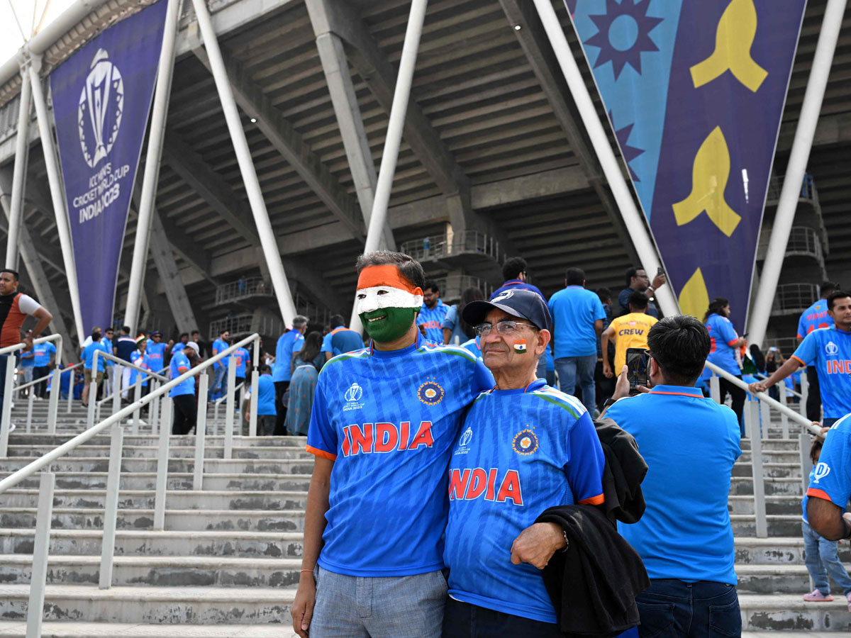 CWC 2023 Final Ind vs Aus Final Match Crowd at Narendra Modi Stadium HD Photos - Sakshi12