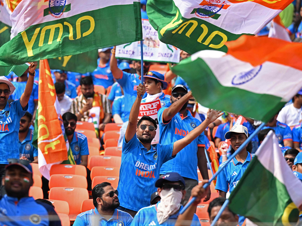 CWC 2023 Final Ind vs Aus Final Match Crowd at Narendra Modi Stadium HD Photos - Sakshi14