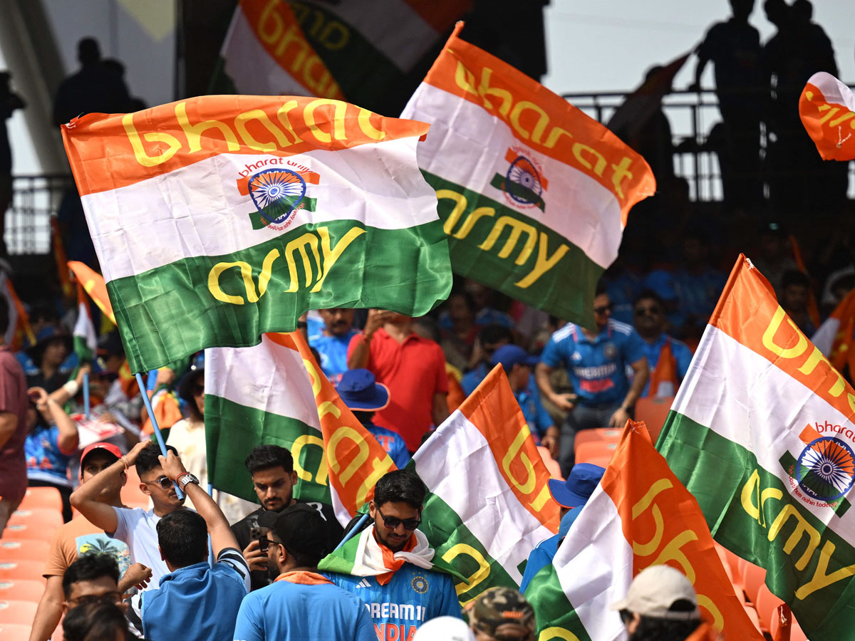 CWC 2023 Final Ind vs Aus Final Match Crowd at Narendra Modi Stadium HD Photos - Sakshi17