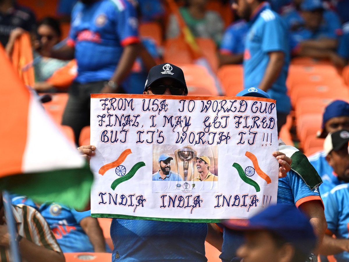 CWC 2023 Final Ind vs Aus Final Match Crowd at Narendra Modi Stadium HD Photos - Sakshi18