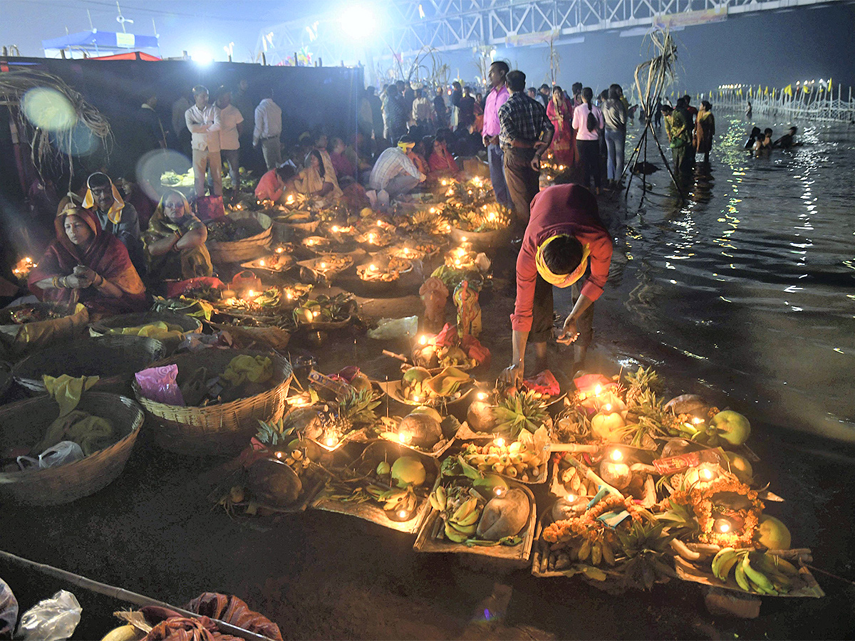 chhath puja celebration 2023 - Sakshi11