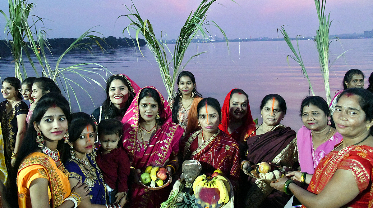 chhath puja celebration 2023 - Sakshi12