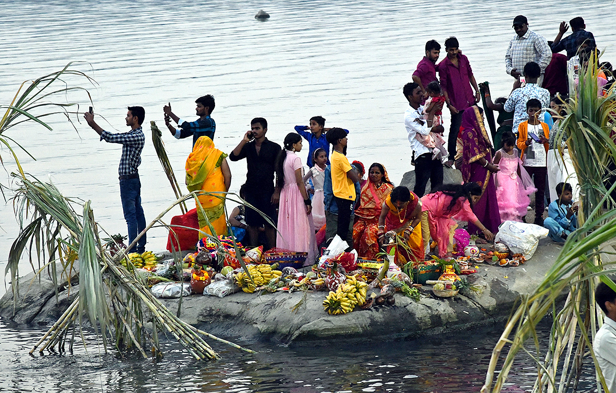 chhath puja celebration 2023 - Sakshi16