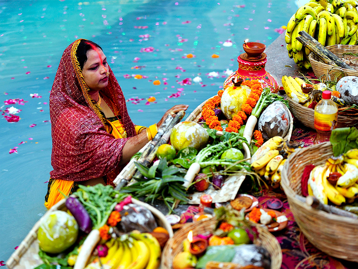 chhath puja celebration 2023 - Sakshi22