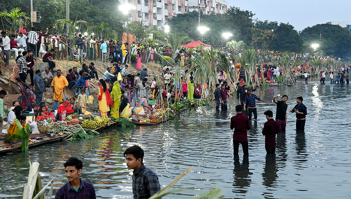 chhath puja celebration 2023 - Sakshi6