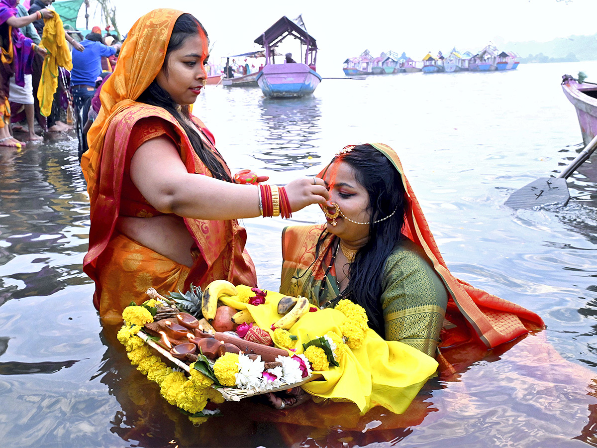 chhath puja celebration 2023 - Sakshi8