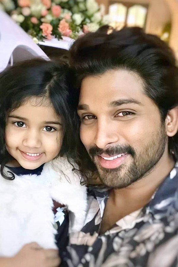 Allu Arjun wishes daughter Arha on birthday with new pics - Sakshi18