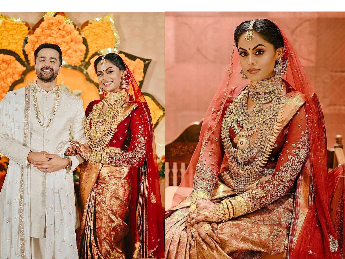 Stylish wedding pictures of Karthika Nair and Rohit Menon Photos - Sakshi1