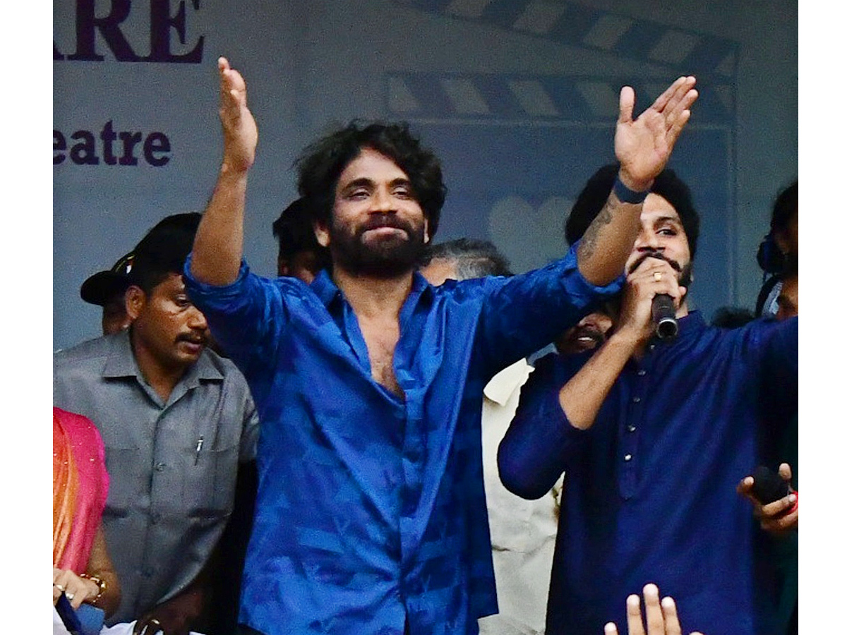 Akkineni Nagarjuna Son Akhil Visit Andhra University PHotos - Sakshi18