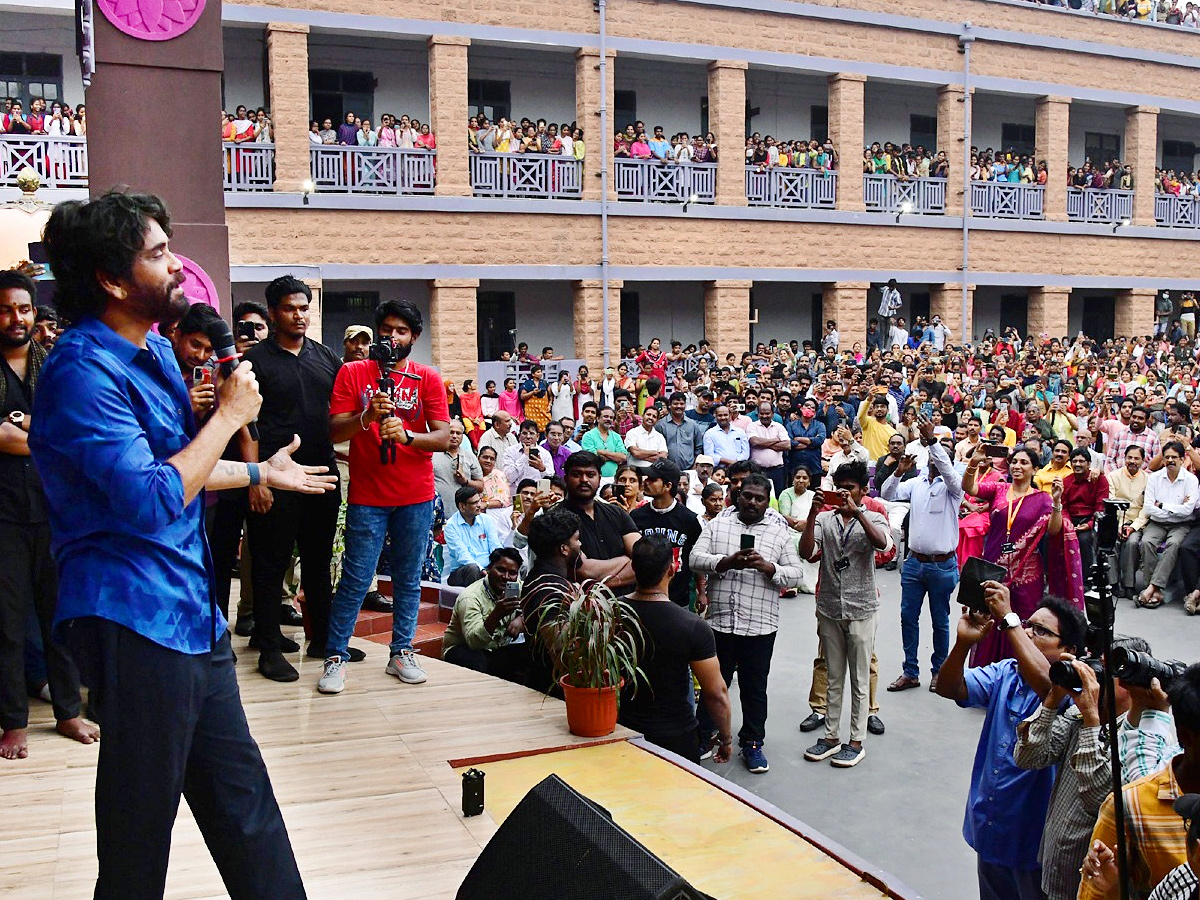 Akkineni Nagarjuna Son Akhil Visit Andhra University PHotos - Sakshi8