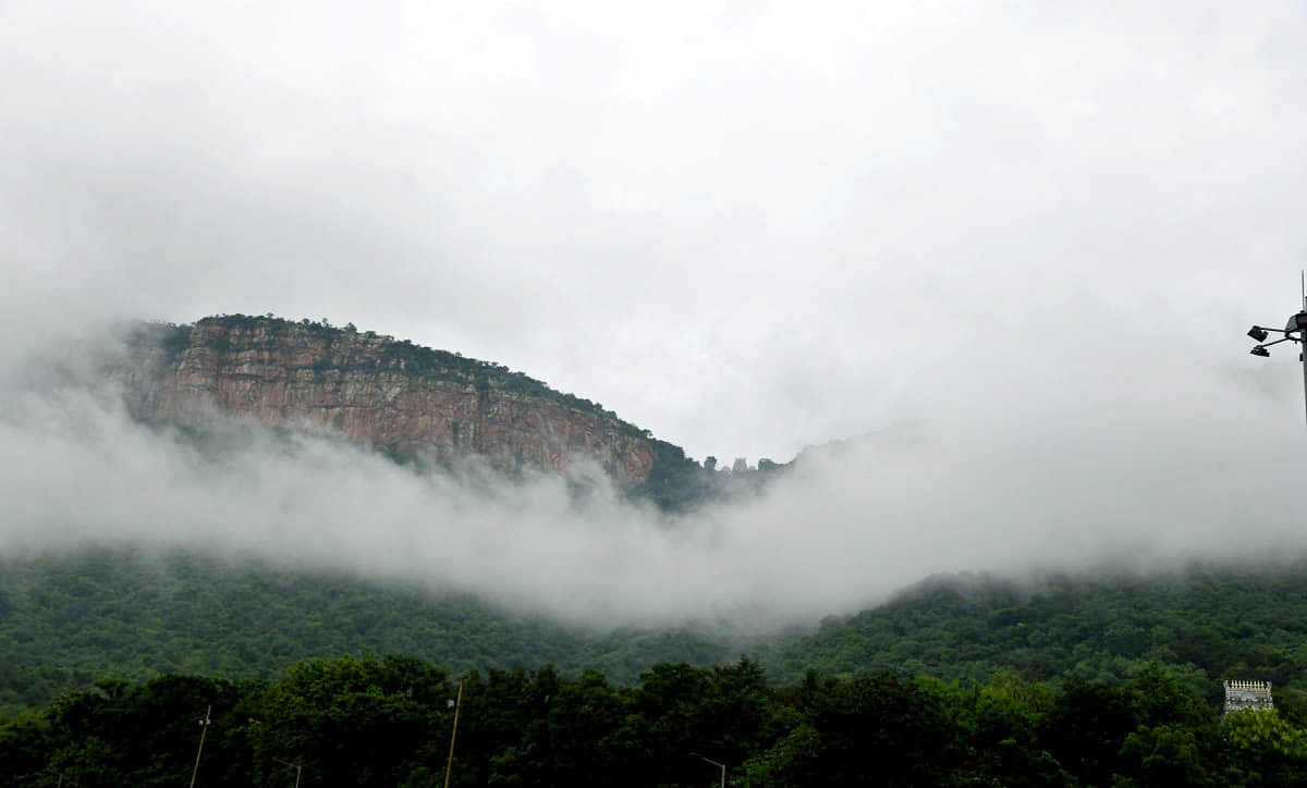 Tirumala Tirupati Temple Today Heavy Fog Photos - Sakshi13