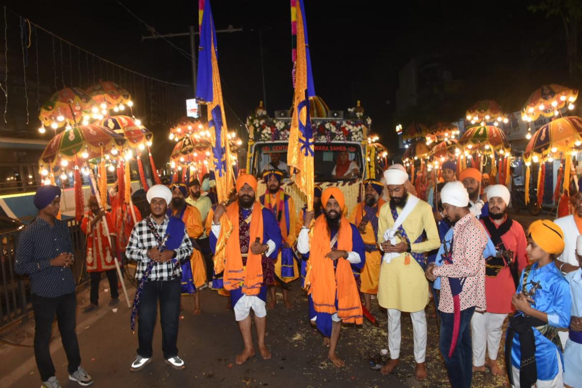 NAGAR KIRTAN On Occasion Of 554th Birthday Celebration Of Sri Guru Nanak Jayanti Photos - Sakshi18