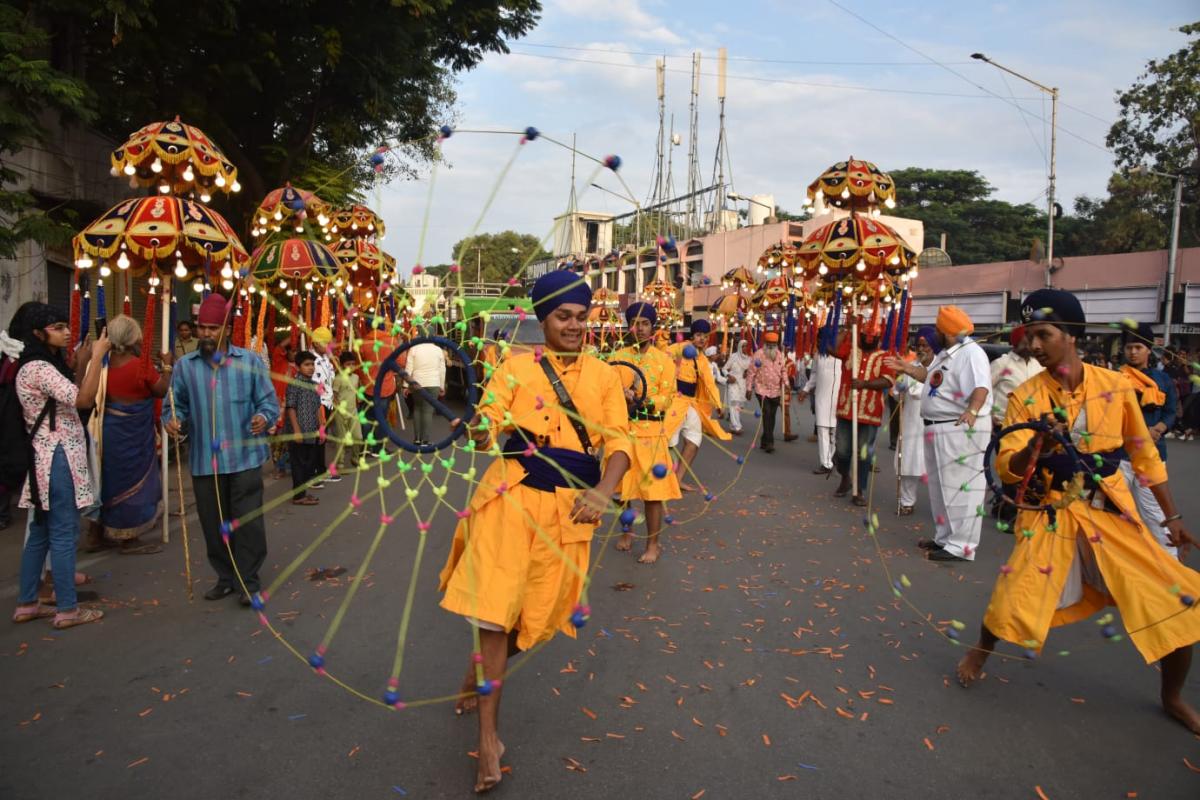 NAGAR KIRTAN On Occasion Of 554th Birthday Celebration Of Sri Guru Nanak Jayanti Photos - Sakshi29