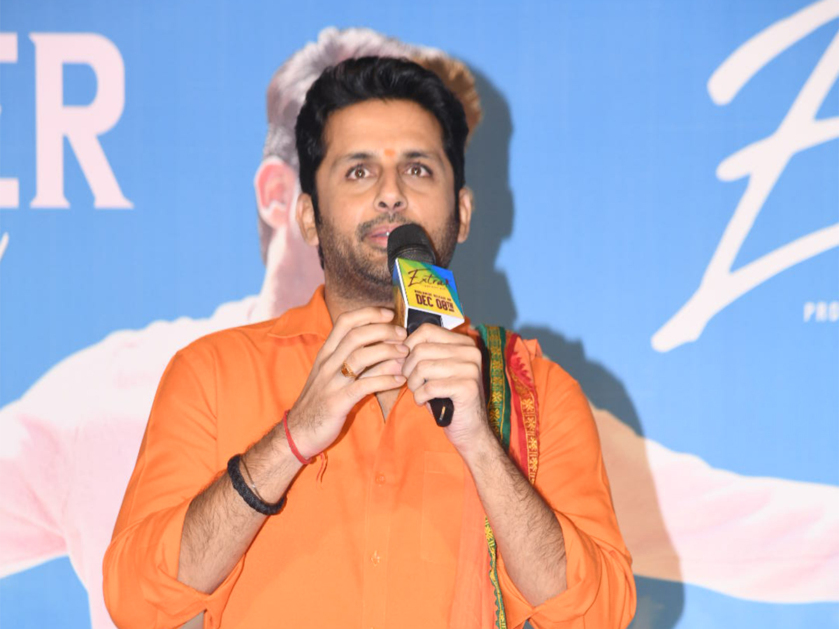 Extra Ordinary Man Trailer Launch Pics - Sakshi9