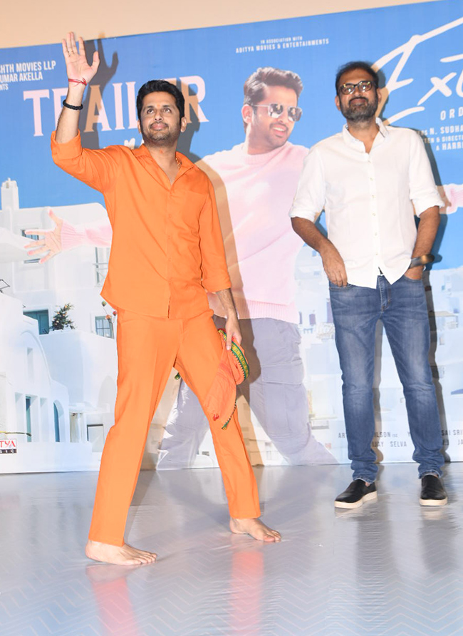 Extra Ordinary Man Trailer Launch Pics - Sakshi16