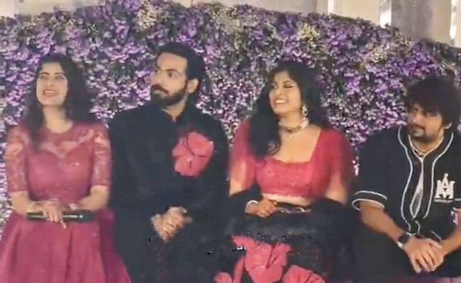 Bigg Boss Maanas Nagulapalli And Srija Marriage Reception Photos - Sakshi6