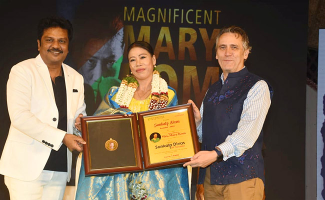 Sankalp Kiran Puraskar Award To Mary Kom PHotos - Sakshi1