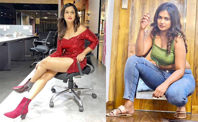 Ariyana Glory Sets Netizens Aflame With Her Looks  - Sakshi1